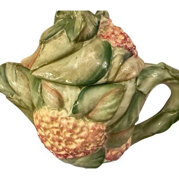 San Marco Nove Teapot.  Hand painted.  Made in Italy.  Rare find. - Picture 4 of 11